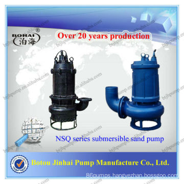 NSQ series submersible river suction sand pump for sediment